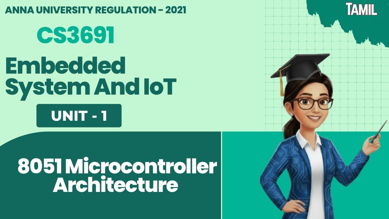 8051 Microcontroller Architecture in Embedded systems and IoT in tamil ...