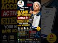 🏦 How Many Bank Accounts Are Active in Your Name? Complete Guide 2026#shortsfeed