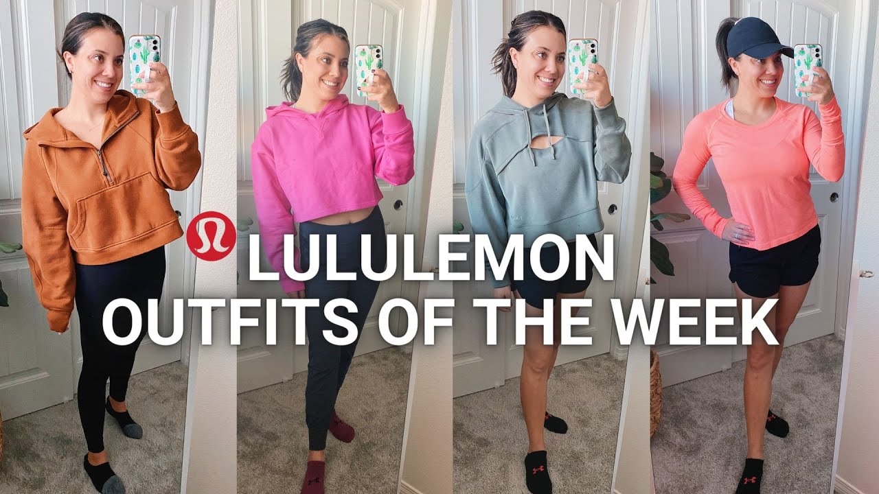 LULULEMON OUTFITS OF THE WEEK