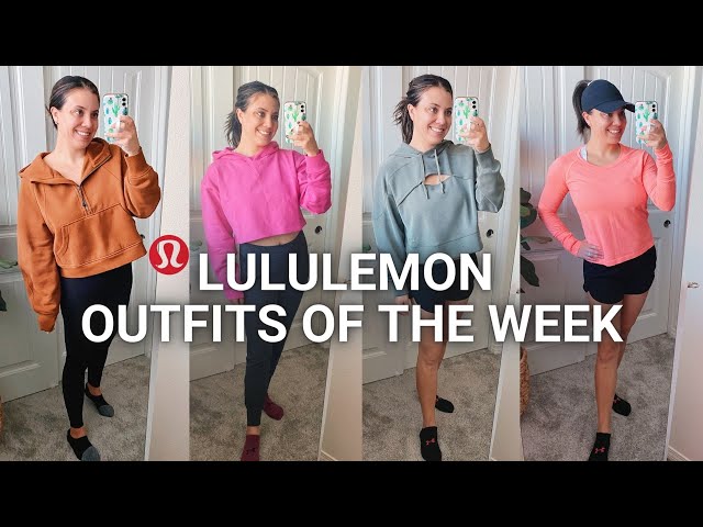 LULULEMON OUTFITS OF THE WEEK