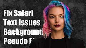 Fixing Safari iOS Text Not Displaying with Background-Clip and Pseudo Elements