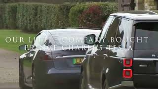 HRH Prince Charles Parts With His Tesla Model S