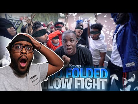 DuB Family Blind Folded Pillow FIGHT !!! (REACTION)