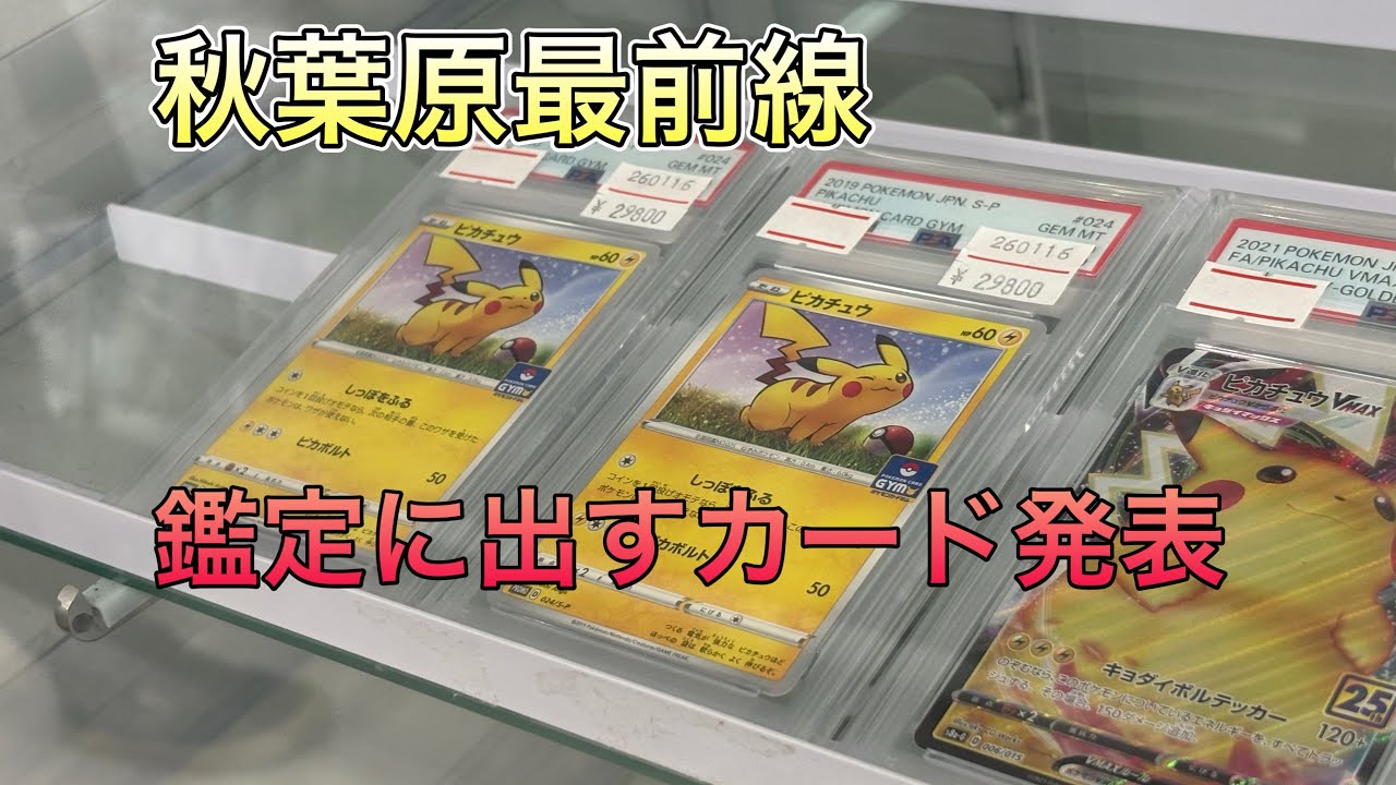 ポケカ高騰　ブックオフ　鑑定品　秋葉原　トレカ投資家