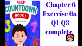 oxford || new countdown book 3 third edition ||chapter 6 || Exercise 6a ||Q1_Q3 || completely solved