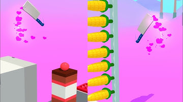 ASMR gaming!   slice it all very satisfying and relaxing ASMR slicing game .