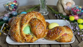 Traditional Italian Sweet Easter Bread  🐇🥖- Pane Dolce di Pasqua