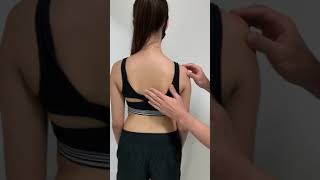 Avaliação postural - vista posterior