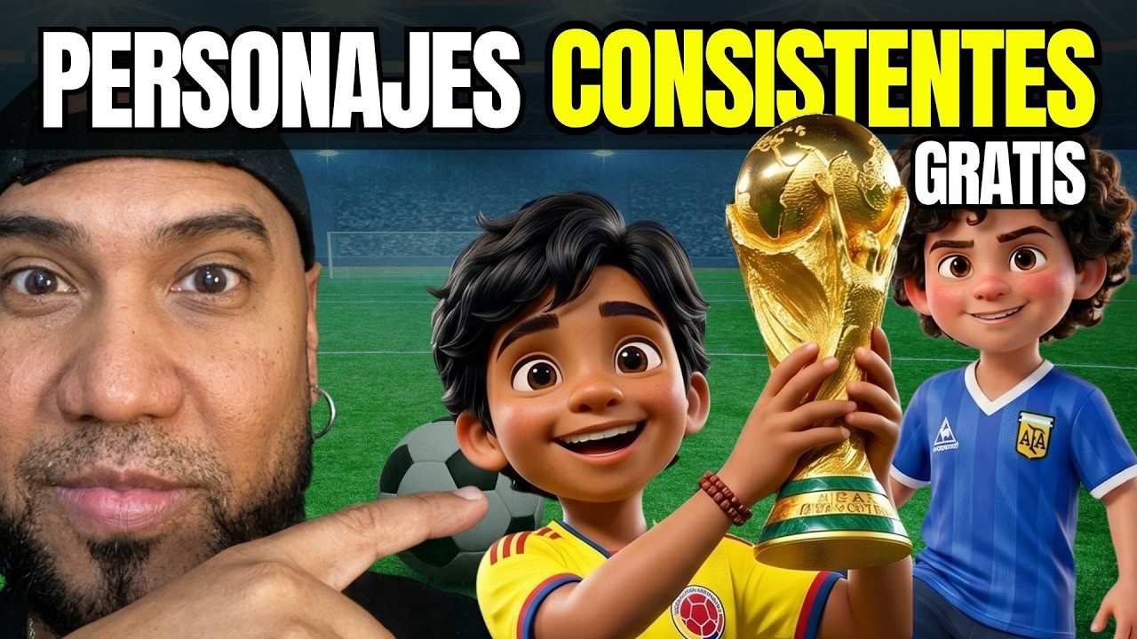 CREA GRATIS Personajes consistentes con IA en imágenes - Cómo mantener ...