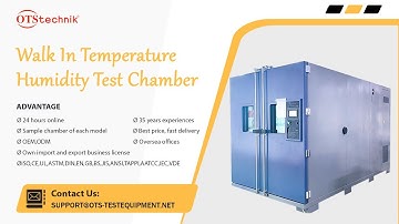 Walk In Temperature Humidity Test Chamber