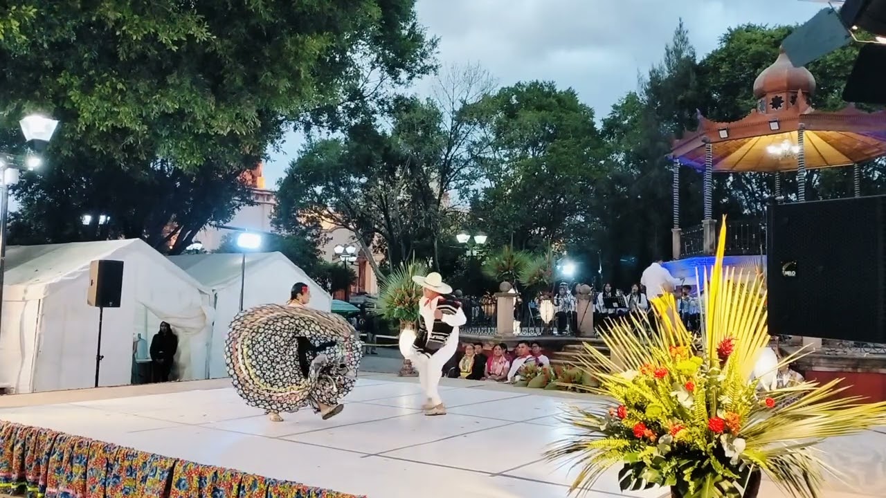 Primera pareja del jarabe Mixteco Vargas Barbosa M. Aine y Hernández Martínez G. Eduardo 