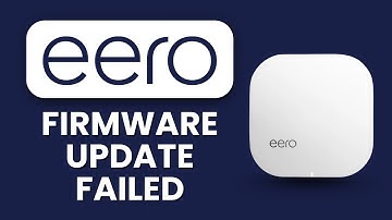 Eero Firmware Update Failed – Fix Stuck Update 🔁 and Restore Router Connection Easily