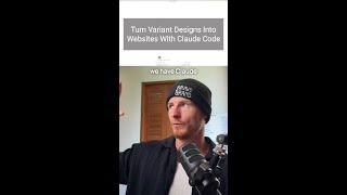 How to deploy vibe coded "Variant" designs #shorts