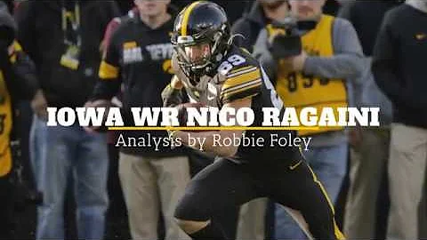 Iowa football film room: WR Nico Ragaini, 2019 sea...