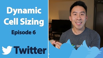 Swift 3: Twitter - Dynamic Cell Sizing (Ep 6)