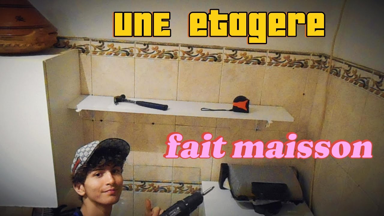 Je construis une étagère fait maison
