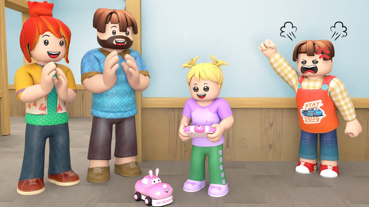 ROBLOX Brookhaven 🏡RP: The Bacon Hair Hates Little Sister | Roblox Edric