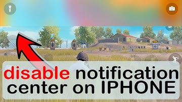 🕹PUBG mobile and Fortnite ios 13.1, disable swipe down notification center, use guided access