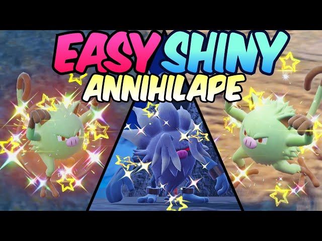 Pokemon Scarlet and Violet ANNIHILAPE Shiny 6IV / Competitive -   Portugal