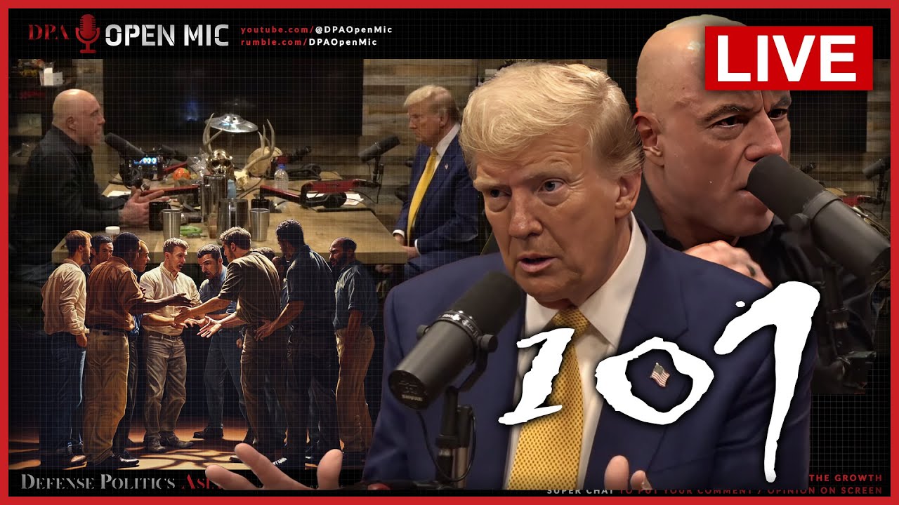 [ DPA Open Mic 101 ] Trump's Joe Rogan Interview BROKE the internet ...