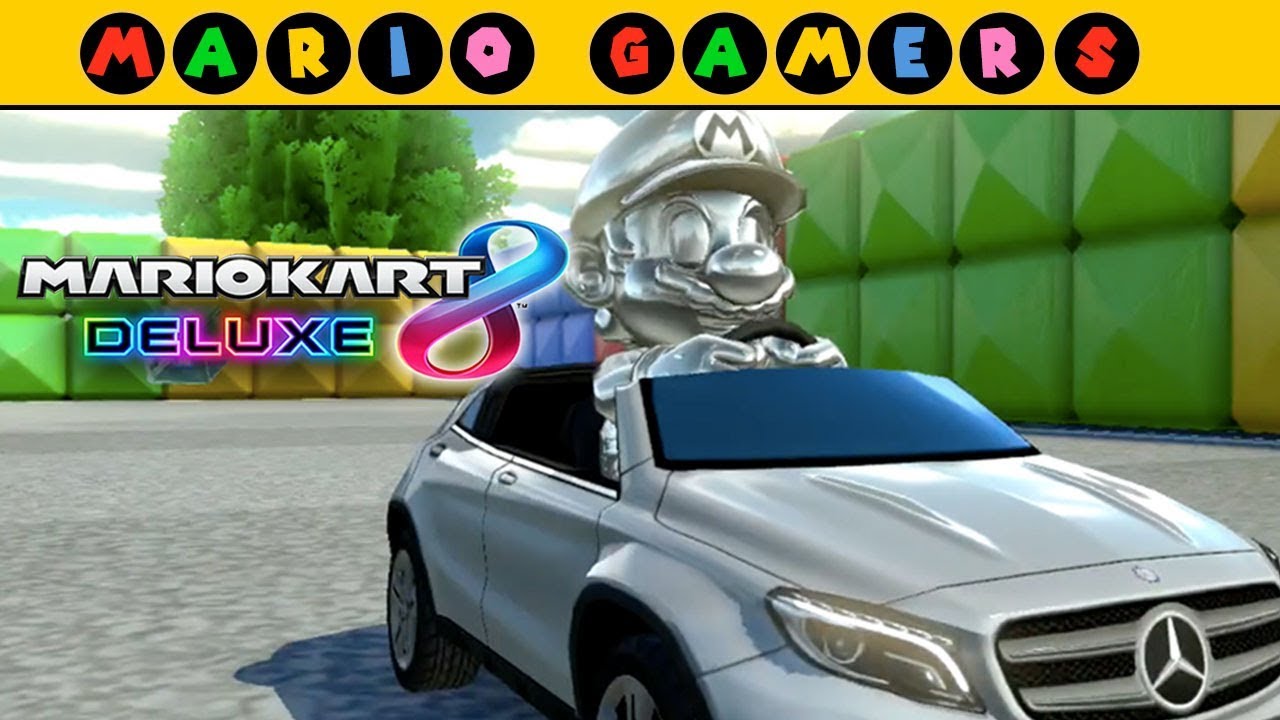 Mario Kart 8 Deluxe - Shine Thief - Metal Mario Gameplay | MarioGamers