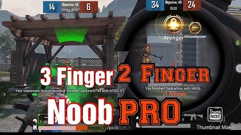2 Finger thumb tutorial for PUBG|PUBG Mobile 2 Fingers PRO Thumb settings|How to play 2 fingers BGMI