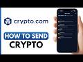 How To Send Crypto From Crypto.com - Step by Step