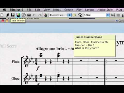 Learn Sibelius 6 in 1 Hour - Lesson 11, Versions