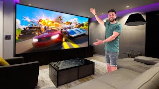 DITCHING MY TV for a 120-inch GOOGLE TV Projector! [Nebula Mars 3 Air & UPGRADED Capsule 3] (2023)