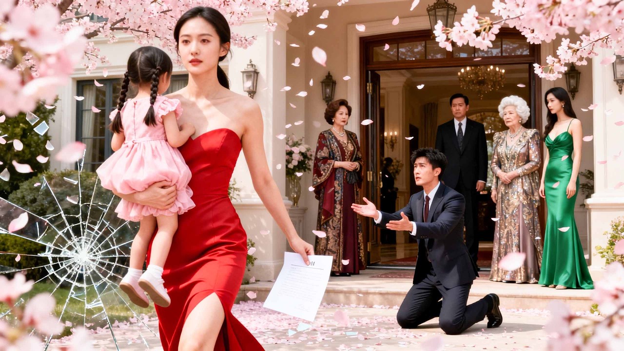 Bad man tried to kill her, she reborn, leaves with daughter and divorce, makes him regret