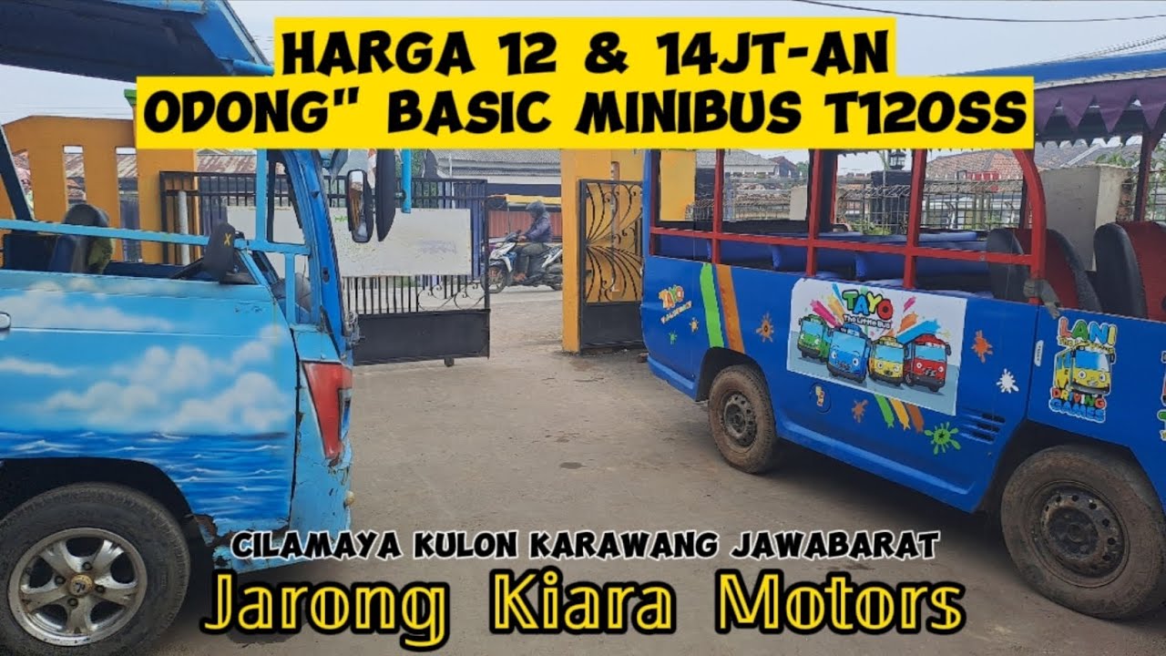 Harga 12 & 14jt-an‼️Odong-Odong Basic Minibus T120ss Surat Komplit
