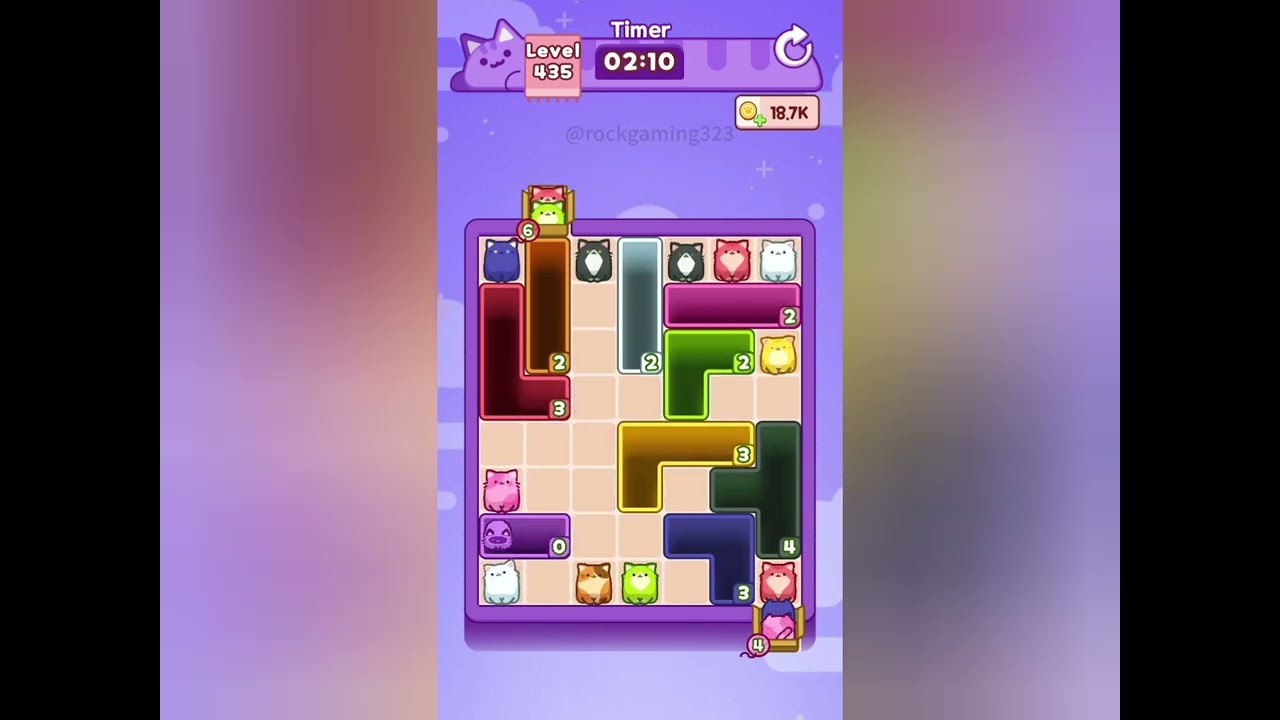 Drop the Cat! Level 435 Walkthrough