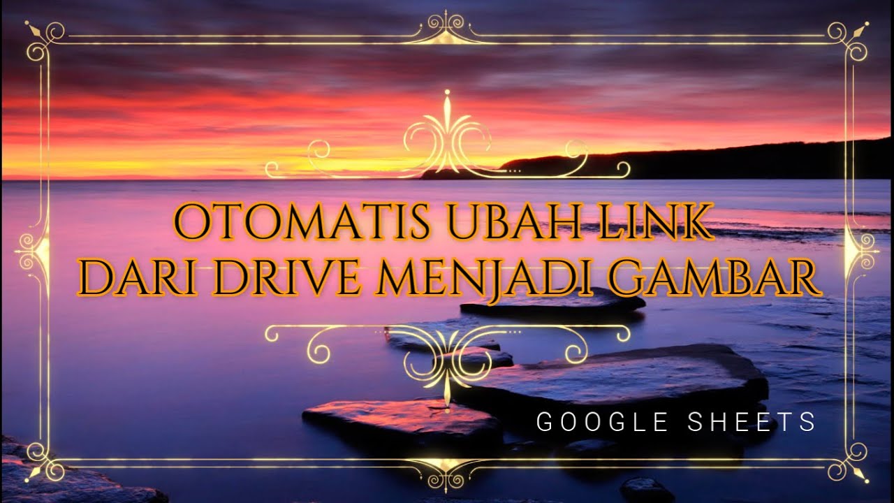 Cara otomatis ubah link gambar dari drive menjadi gambar di google