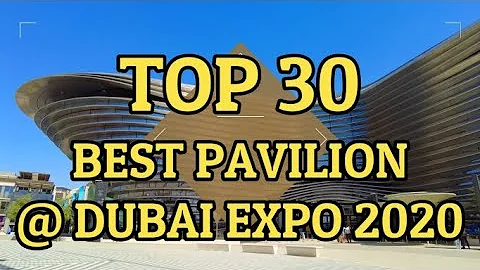 What are the most popular pavilions in EXPO? (2023)