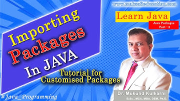Importing Java Packages | Using Customised Packages | What is classpath | -cp in javac | import pack