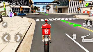 Good Delevery In City Driving R15 Bike | Food Delivery Boy Simulator 3d 2025 | #games  screenshot 5