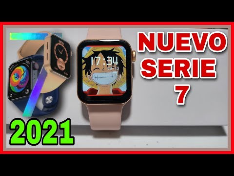 Smartwatch Series 7 Reloj Inteligente Mujer Blanco GENERICO