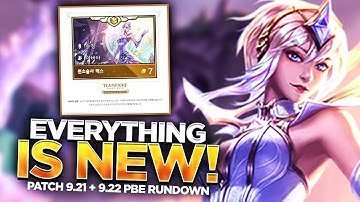 EVERYTHING IS NEW IN THIS NEW SET! TFT Patch 9.21 and PBE 9.22 Rundown