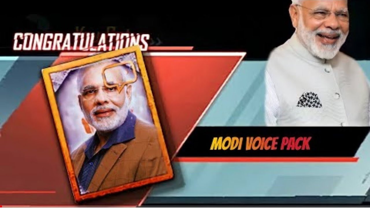 Modi Voice Pack In BGMI | Part-1 | BLURZONE - YouTube