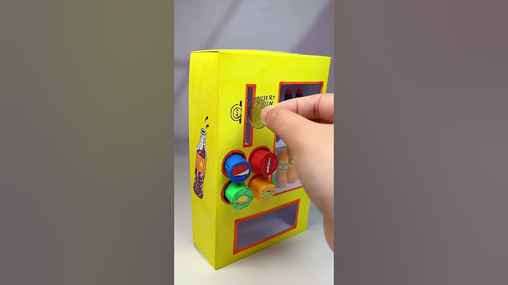 Manual DIY vending machine #diy   #craft #handmade