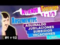 Atiendo Boludos 1 y 1/2: aguinaldo, jubilaciones, subsidios, etc. (argumentos)