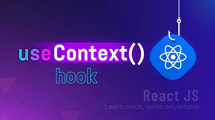 React Context & useContext() hook