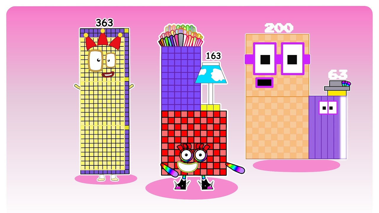 Sprunki OC Numberblocks 163 to 363 | Best Sprunki Compilation #sprunki ...