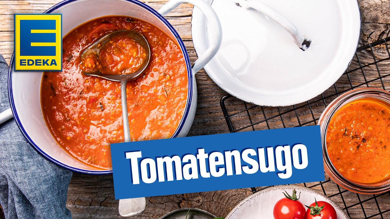 Tomatensugo | Italienische Tomatensoße mit Kräutern, Karotten und ...