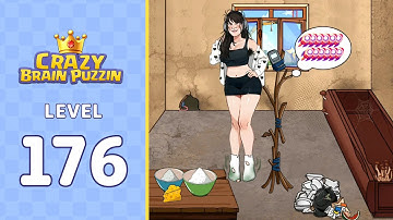 Crazy Brain Puzzle Level 176 Camgirl