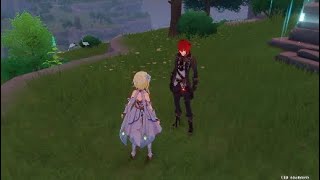 Genshin impact - Dark knight - Go to the abyss order stronghold (read description )  Domain Cypher