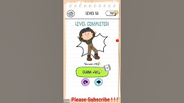 Brain Test 3 Level 53 Answer or walkthrough