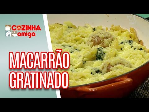 Macarrão gratinado FÁCIL + Batatinhas - Beto Almeida | Cozinha Amiga (//)