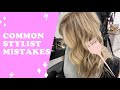 Common mistakes stylists make when blonding  jz styles
