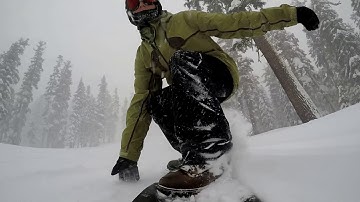 Powsurfing Sierra at Tahoe